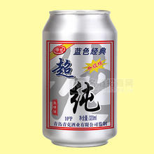 零素 藍(lán)色經(jīng)典超純啤酒320ml