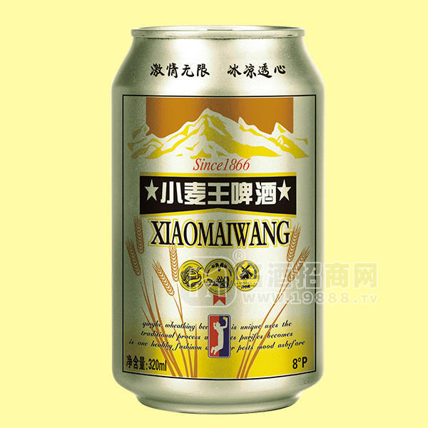 零素 小麥王啤酒320ml