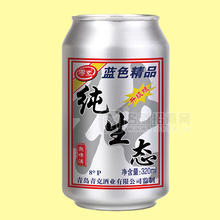 零素 藍色精品純生態(tài)啤酒320ml