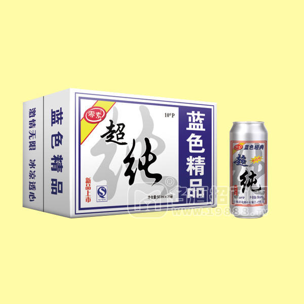 零素 藍色精品超純啤酒500mlx24罐