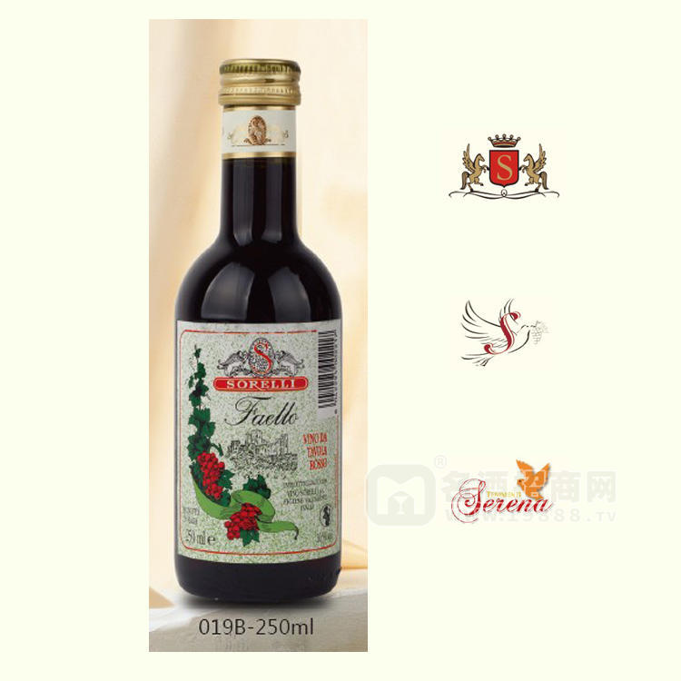 Rosso Sorelli  索來(lái)利干紅葡萄酒
