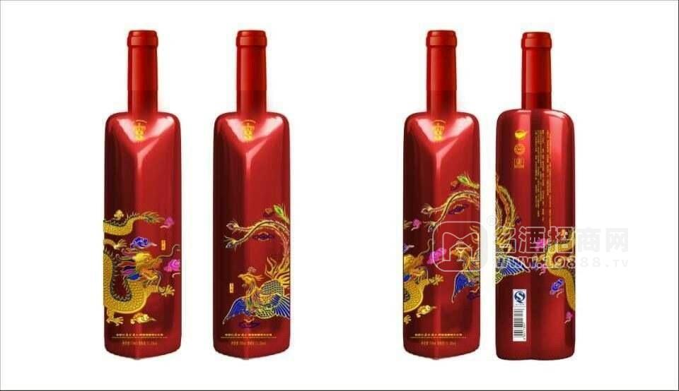 龍鳳呈祥婚慶紅酒