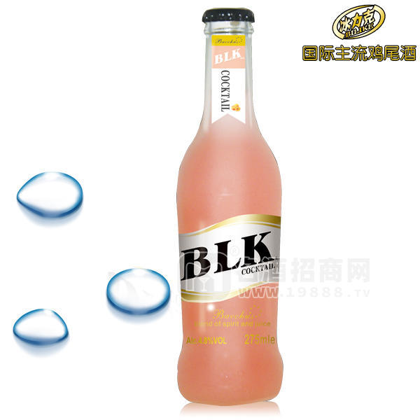 冰力克 國際主流雞尾酒（蜜桃味）275ml