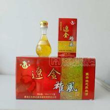 保健佳品，遼金雄風酒。