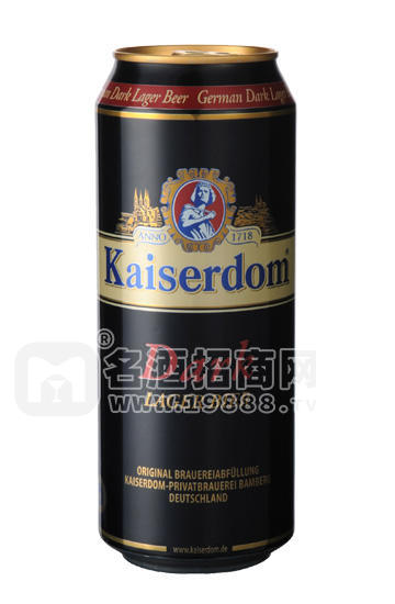 供應原瓶進口德國啤酒凱撒啤酒批發(fā)黑啤500ml