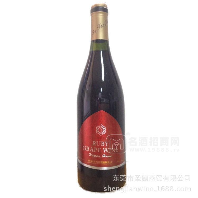 東莞市紅酒批發(fā)網(wǎng)招商紅寶石波爾多紅葡萄酒