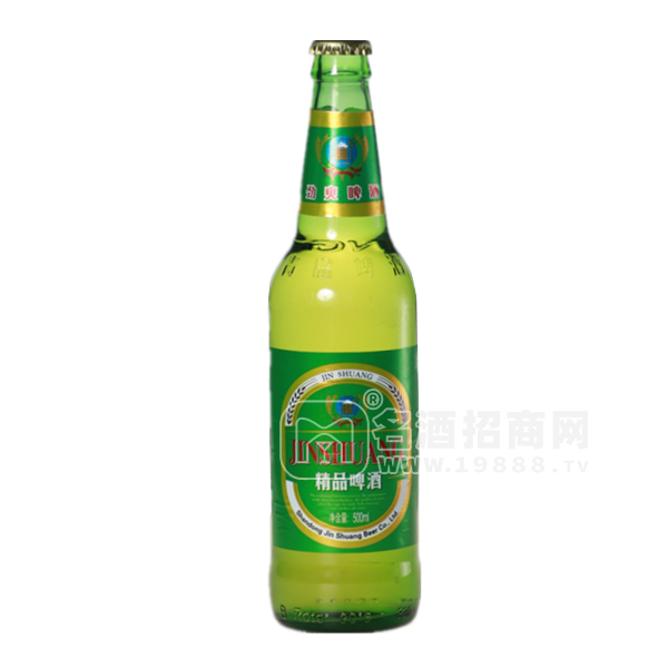 勁爽精品啤酒500ml