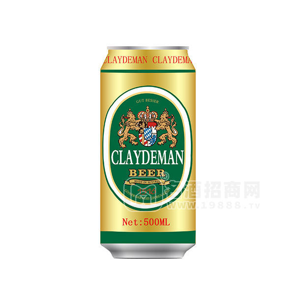 凱倫啤酒 金色橢圓形 500ml