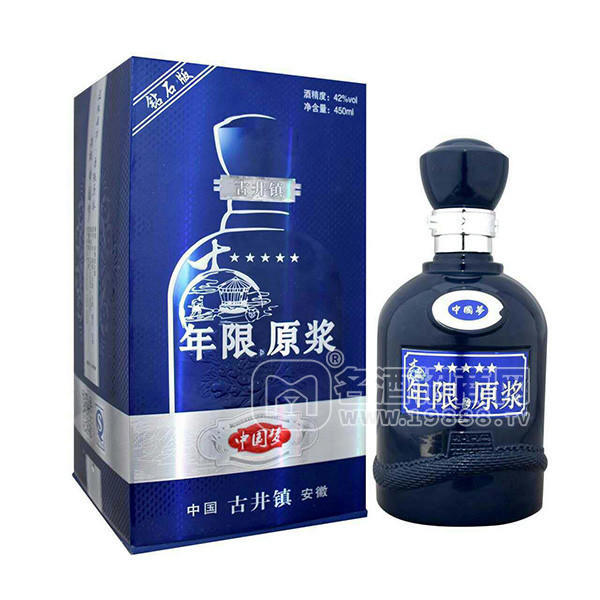 古井鎮(zhèn)白酒 年限原漿450ml