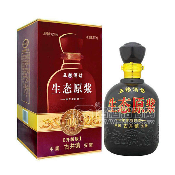 五糧酒坊 生態(tài)原漿白酒500ml