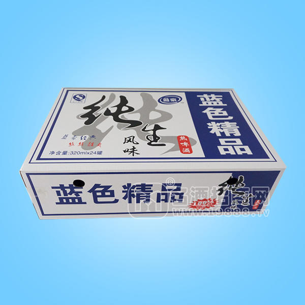 藍(lán)豪純生風(fēng)味 熟啤酒  320mlx24罐