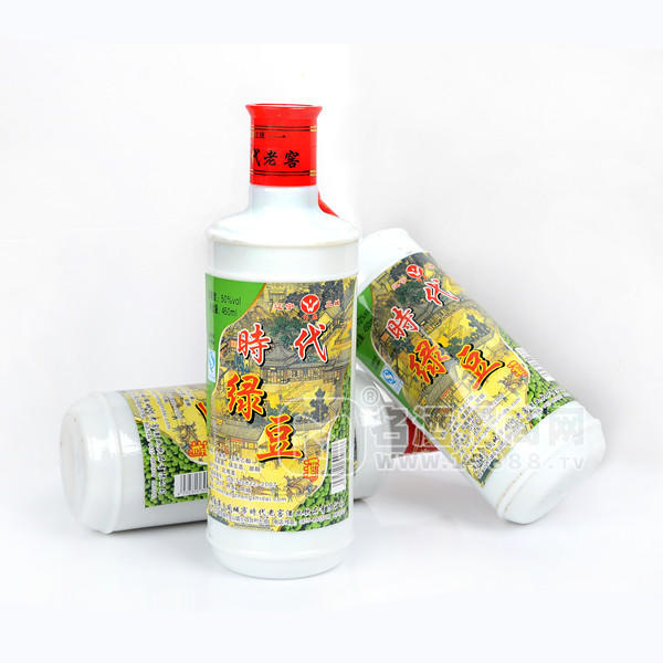 偉鑫 時(shí)代綠豆酒 白酒 500ml