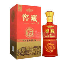 進(jìn)貢坊窖藏綿柔15年白酒500ml