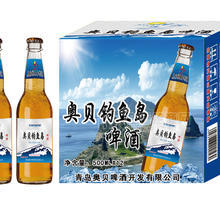 奧貝500毫升釣魚島啤酒