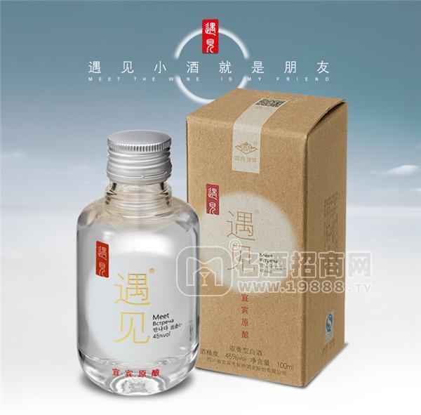 遇見小酒 宜賓原漿酒 濃香型白酒100ml