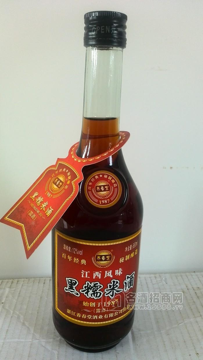 12度黑糯米酒 養(yǎng)生美顏酒