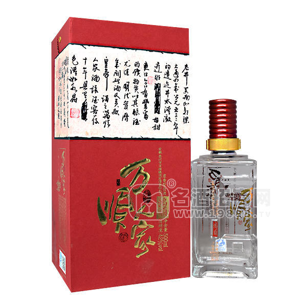 萬順人家 鴻順 42度濃香型白酒500ml