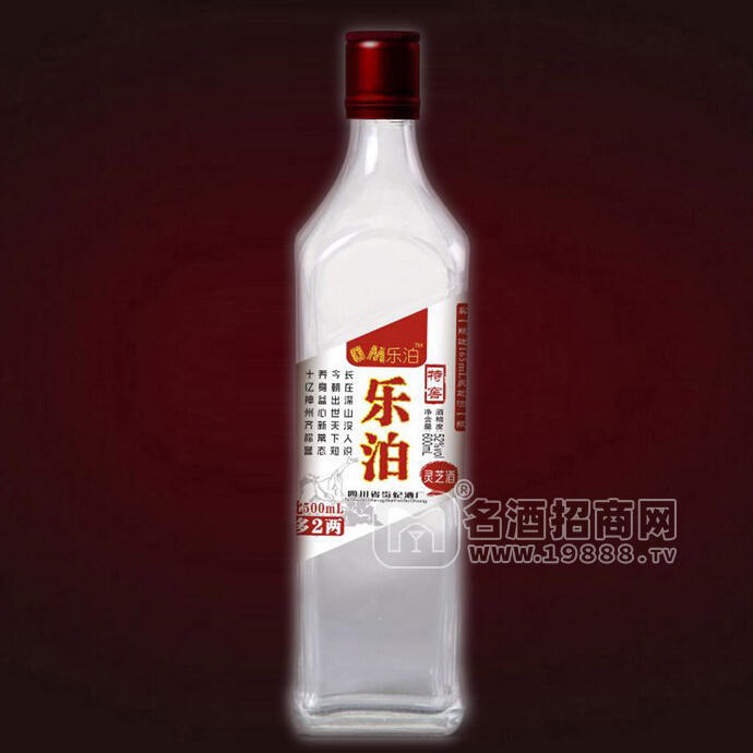 62%vol特釀靈芝白酒 600ml保健酒 樂(lè)泊