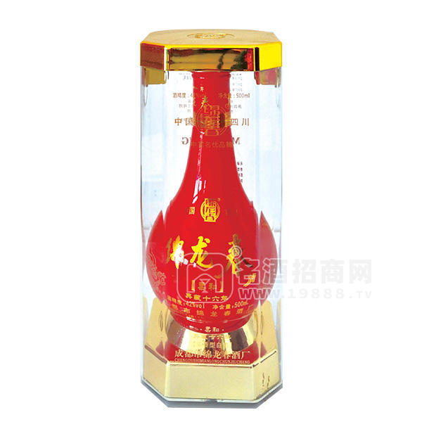 綿龍春典藏十六年 濃香型白酒500ml