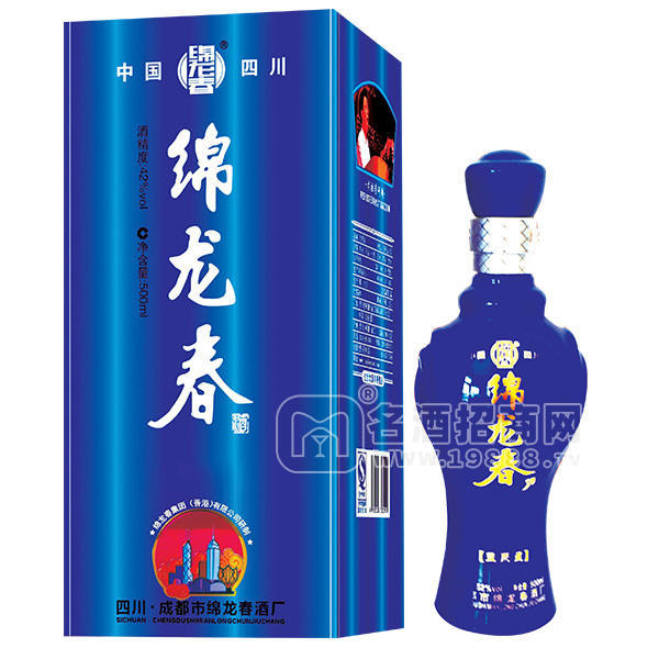 綿龍春白酒500ml