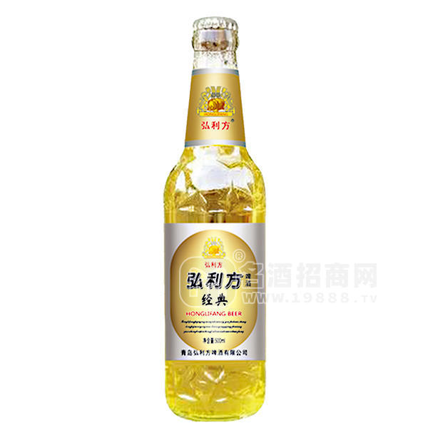 弘利方經(jīng)典啤酒500mL