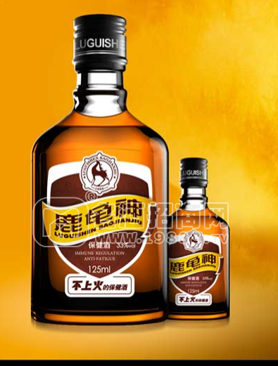 鹿龜神保健酒125ml