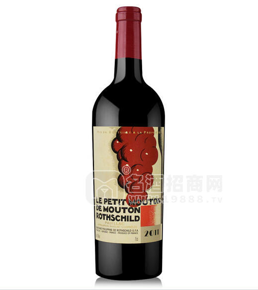 木桐副牌干紅葡萄酒2012年/小木桐價格多少,小木桐紅酒最新報價