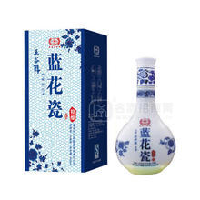 五谷醇藍(lán)花瓷特釀白酒500ml