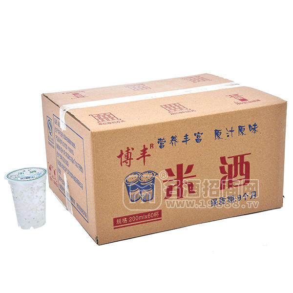 博豐米酒200mlx60杯