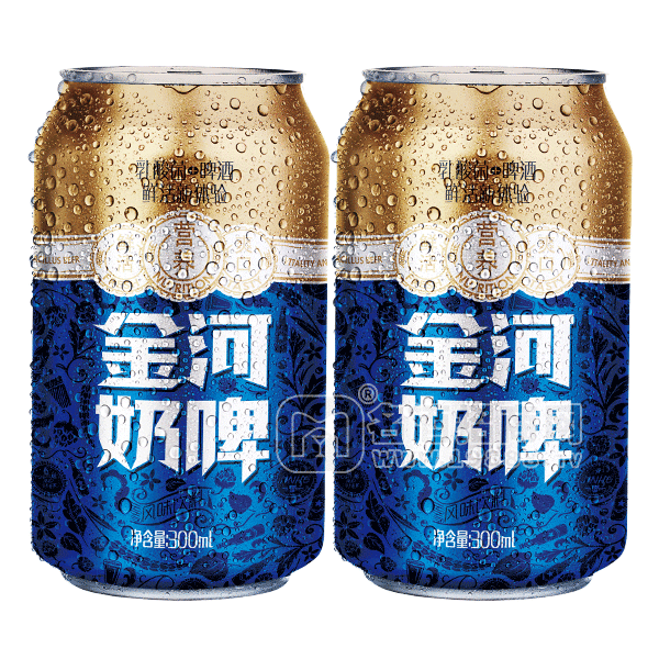 金河奶啤 乳酸菌啤酒300ml