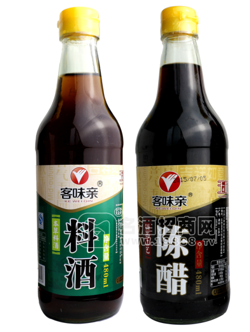 客味親醋、料酒系列