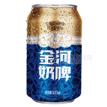 金河奶啤乳酸菌啤酒300ml