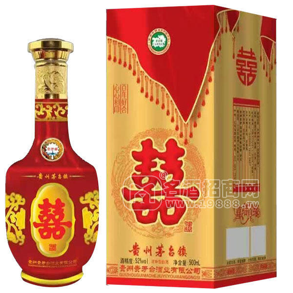 喜酒濃香型白酒 500ml