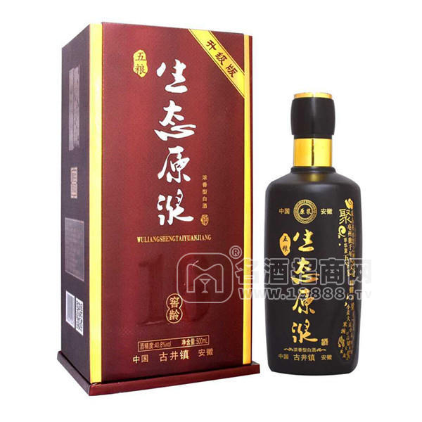 五糧生態(tài)原漿濃香型白酒 16年窖齡500ml