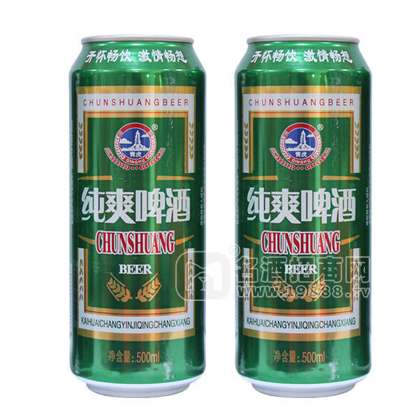 純爽啤酒  500ml