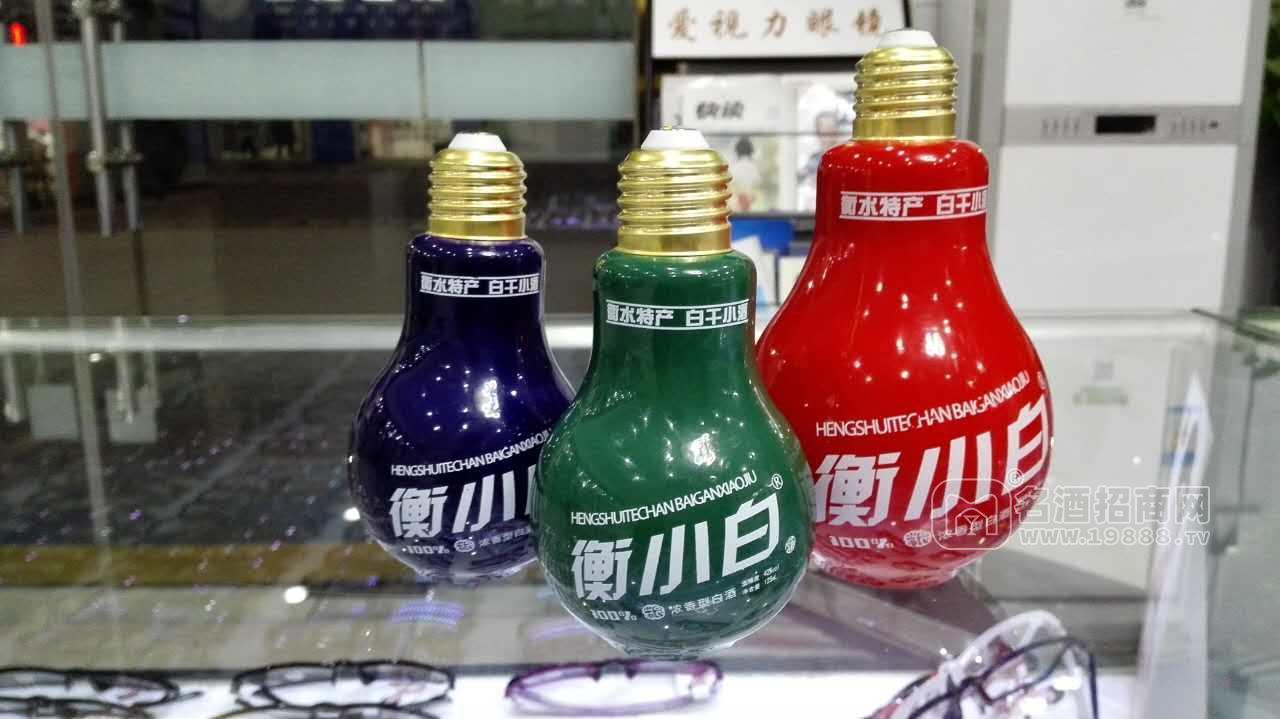 衡小白彩色小酒 白酒