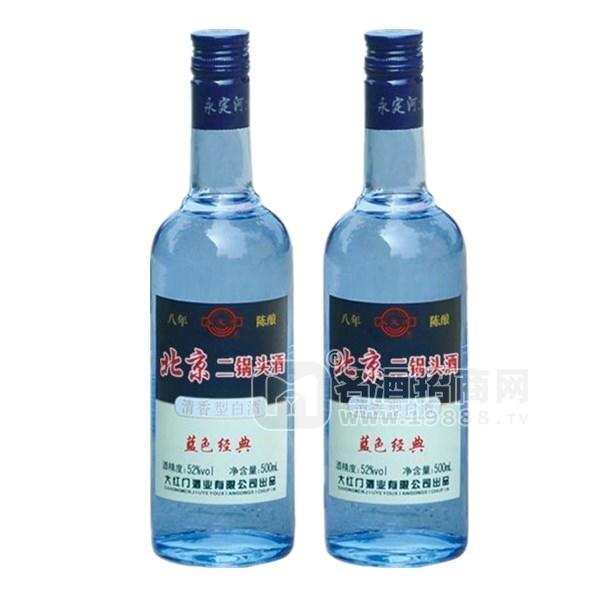 北京二鍋頭酒 藍色 經(jīng)典