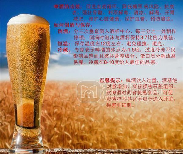 冰爽沃夫皇冠小麥啤酒