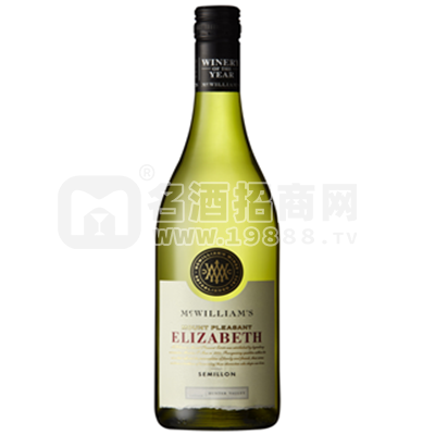 夢富麗**賽美蓉干白葡萄酒 —  ELIZABETH Mount Pleasant