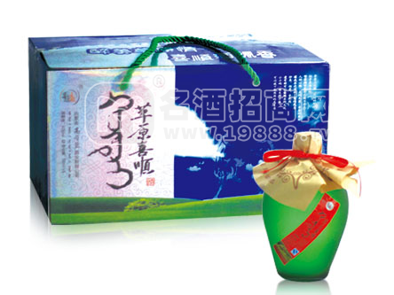 青壶草原喜顺白酒500ml（6瓶装）