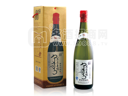 草原喜順66度白酒1500ml（6瓶裝）