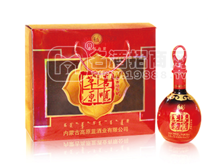 草原喜順白酒500ml×2瓶×5提