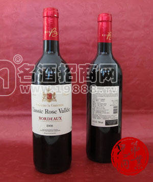 玫瑰山谷干紅葡萄酒