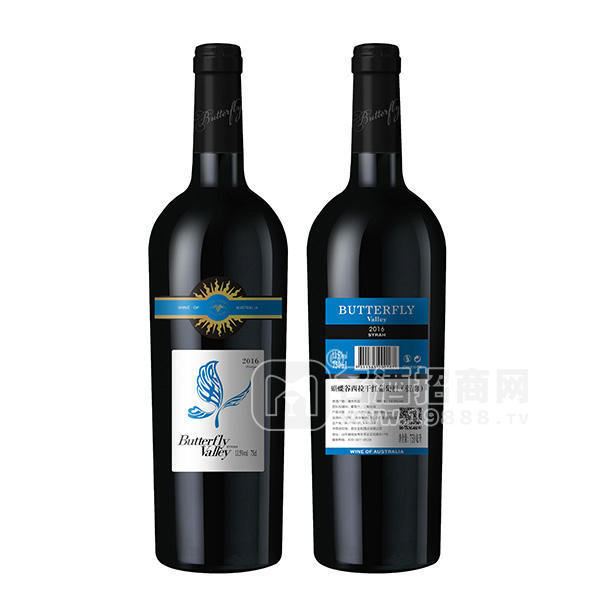 蝴蝶谷 西拉干紅葡萄酒（藍(lán)韻）750mL