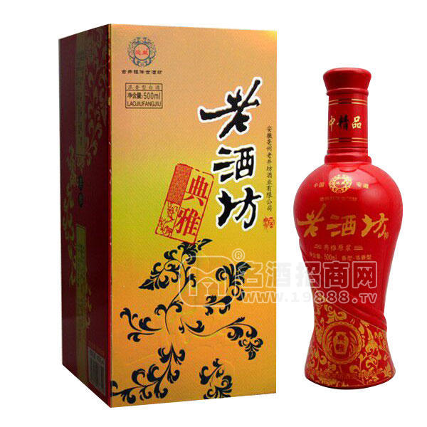 老酒坊典雅 濃香型白酒500ml