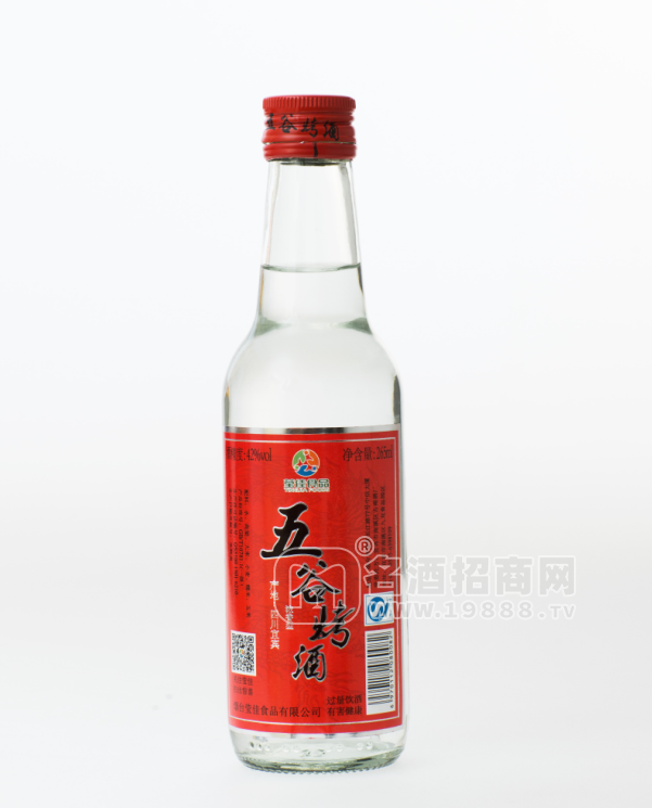 五谷烤酒 濃香型白酒 265ml