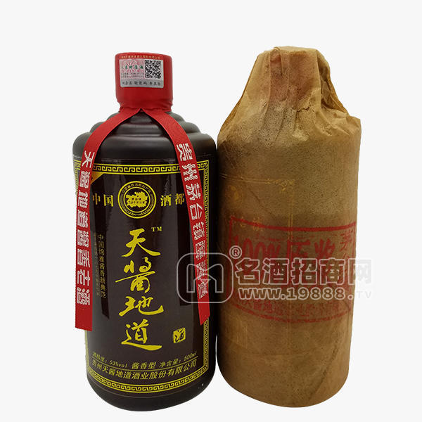 天醬地道  醬香型白酒  500mL