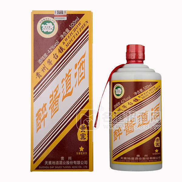 醉醬道 貴賓濃香型白酒  500mL