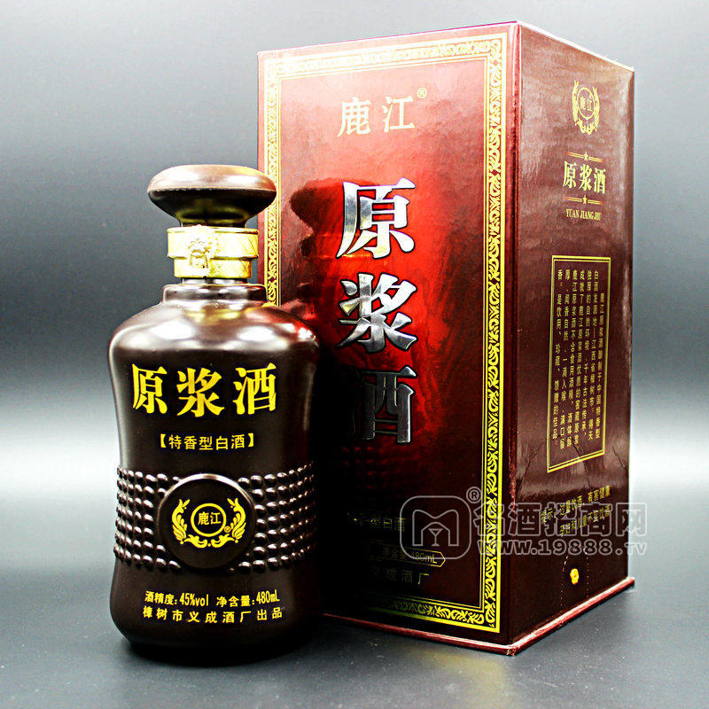 鹿江**禮盒裝大米純糧原漿酒特香型45度