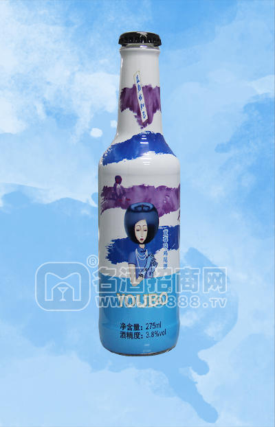 優(yōu)博 藍(lán)莓+威士忌 雞尾酒